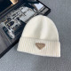 White Street Daily Letters Patchwork Weave Hat
