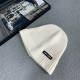 White Street Daily Letters Patchwork Weave Hat
