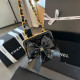 Black Casual Daily Bow Sequins Patchwork Contrast Bags