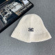 White Casual Daily Letters Patchwork Weave Hat