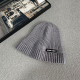 Grey Street Daily Letters Patchwork Weave Hat