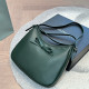 Ink Green Street Daily Solid Color Bow Decor Zipper Bags