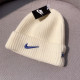 White Street Daily Letters Embroidered Patchwork Hat