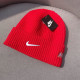 Red Street Daily Letters Embroidered Patchwork Hat