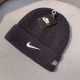 Black Street Daily Letters Embroidered Patchwork Hat