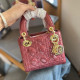 Red Pink Street Celebrities Solid Color Metal Accessories Trim Chains Texture Bags