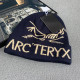Blue Casual Street Letters Embroidered Weave Contrast Hat