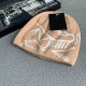Light Orange Casual Street Letters Embroidered Weave Contrast Hat