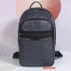 Black Daily Letters Patchwork Zipper Bags