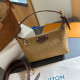 Yellow Casual Street Letters Patchwork Zipper Embossed Bags