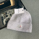 Light Gray Sportswear Daily Letters Patchwork Weave Hat