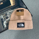Khaki Street Sportswear Letters Patchwork Weave Hat