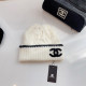 White Casual Street Letters Weave Contrast Hat