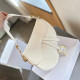 White Casual Daily Letters Metal Accessories Trim Irregular Embossed Bags