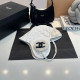 White Casual Street Letters Patchwork Fluffy Hat