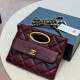 Burgundy Casual Daily Letters Metal Accessories Trim Texture Bags