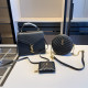 Black Casual Street Letters Patchwork Metal Accessories Trim Adjustable Bags