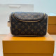 Brown Casual Daily Letters Patchwork Zipper Contrast Bags