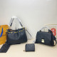 Black Casual Street Letters Chains Embossed Bags