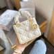 White Casual Daily Solid Color Metal Accessories Trim Texture Bags