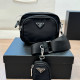 Black Casual Street Letters Patchwork Metal Accessories Trim Zipper Bags