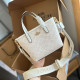 White Casual Street Letters Patchwork Metal Accessories Trim Contrast Adjustable Bags