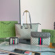 Khaki Casual Street Letters Patchwork Zipper Contrast Bags