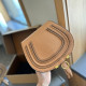 Light Orange Casual Daily Solid Color Patchwork Texture Bags