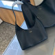 Black Casual Daily Solid Color Patchwork Bags