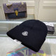 Black Casual Street Letters Patchwork Weave Hat
