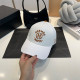 White Casual Street Letters Embroidered Patchwork Hat