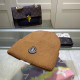 Brown Casual Street Letters Patchwork Weave Hat