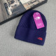 Blue Casual Street Letters Embroidered Weave Hat
