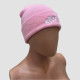 Pink Daily Letters Embroidered Patchwork Hat