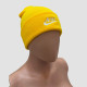 Yellow Daily Letters Embroidered Patchwork Hat