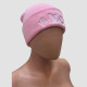 Pink Daily Letters Patchwork Hat
