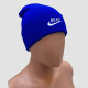 Blue Daily Letters Embroidered Patchwork Hat