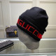 Black Casual Daily Letters Weave Contrast Hat