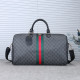 Black Street Letters Patchwork Zipper Bags