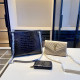 Black Casual Street Letters Metal Accessories Trim Chains Texture Bags