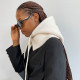 White Casual Daily Solid Color Buttons Hat