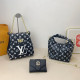 Black Casual Street Letters Patchwork Chains Contrast Bags