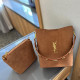 Orange Casual Daily Solid Color Metal Accessories Trim Zipper Bags