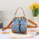 Blue Street Letters Patchwork Bags