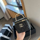 Black Casual Daily Letters Patchwork Zipper Rhinestone Decor Bags