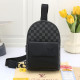 Grey Black Street Letters Patchwork Zipper Bags