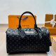 Black Casual Street Letters Patchwork Zipper Texture Bags