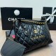 Black Street Daily Letters Metal Accessories Trim Chains Zipper Bags