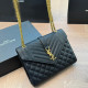 Black Casual Street Letters Metal Accessories Trim Chains Texture Bags