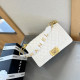 White Street Daily Letters Patchwork Metal Accessories Trim Bags